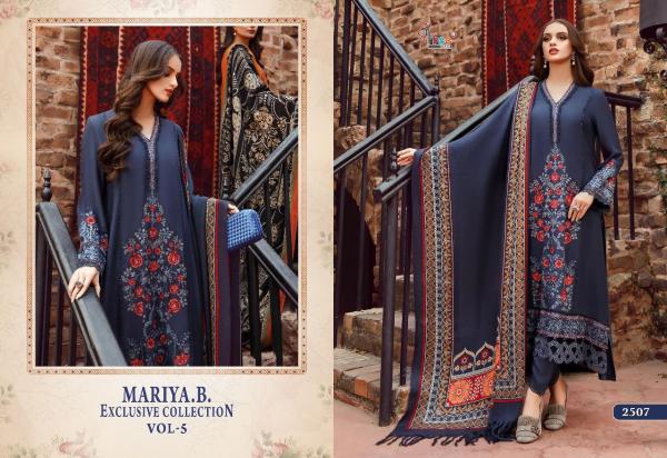 Shree Mariya B Exclusive Collection Vol 5 Rayon Pakistani Salwar Suit